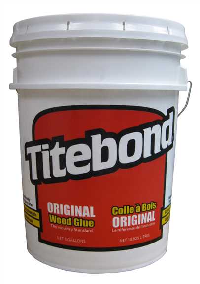 506-7 5-Gallon Titebond Original Wood Glue
